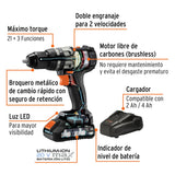 ROTOMARTILLO INALÁMBRICO TRUPER MAX 20 V REF 101453-2